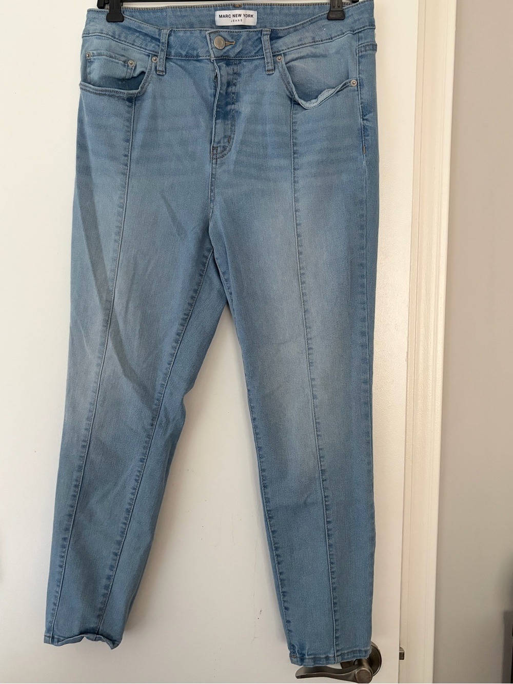 Marc New York Light Wash Skinny Stretch Jeans